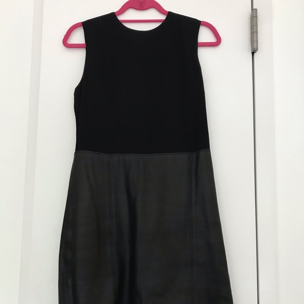 Leather / Mix Theory Dress